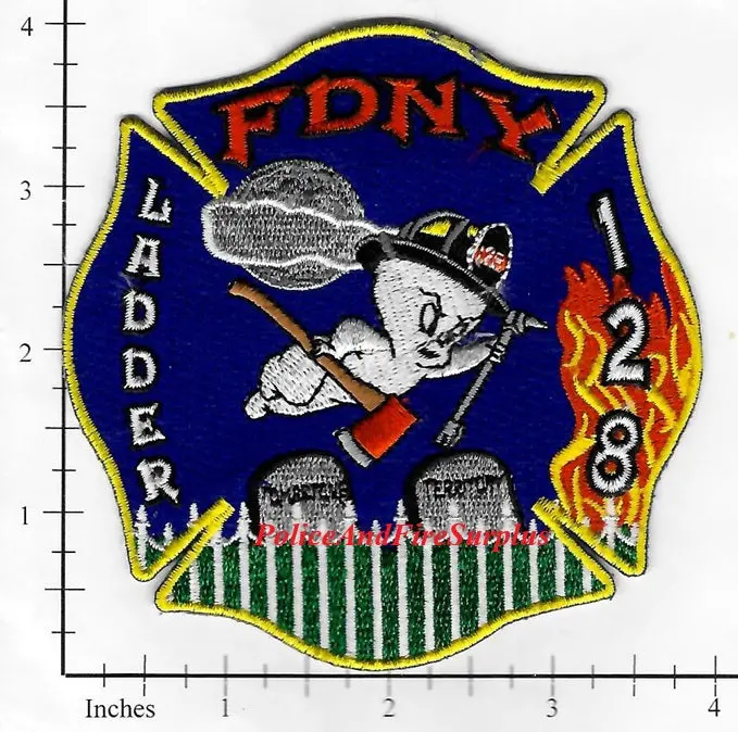 New York City Ladder 128 Fire Patch V14 1