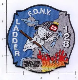 New York City Ladder 128 Fire Patch V8 1