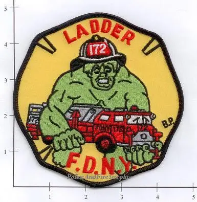 New York City Ladder 172 Fire Patch V3 1