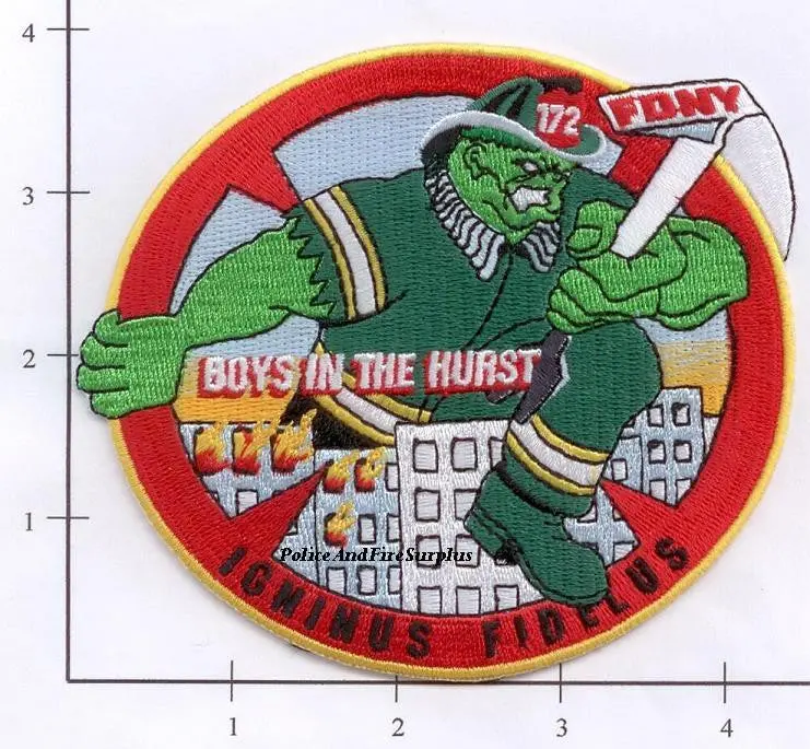 New York City Ladder 172 Fire Patch V4 1