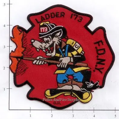 New York City Ladder 173 Fire Patch V2 1