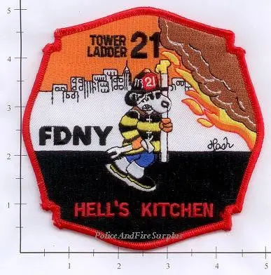 New York City Ladder  21 Fire Patch V5 1