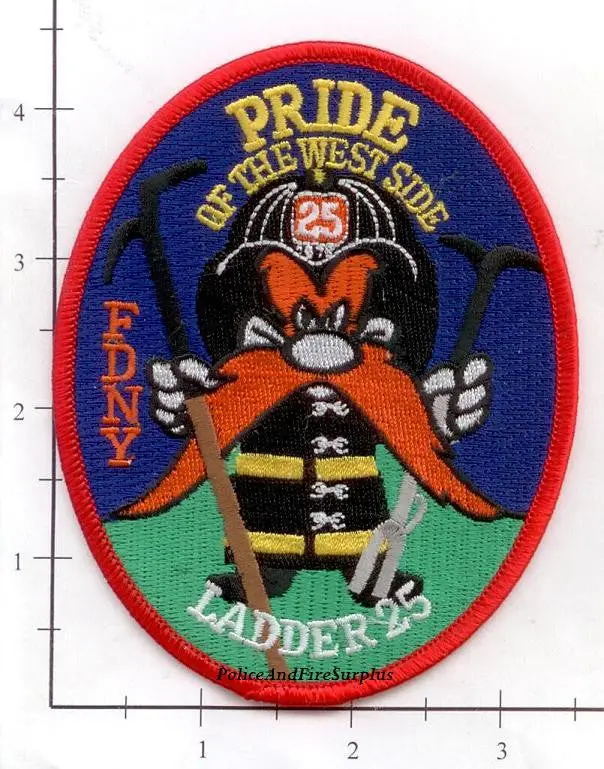 New York City Ladder  25 Fire Patch V8 1