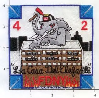 New York City Ladder  42 Fire Dept Patch V2 1