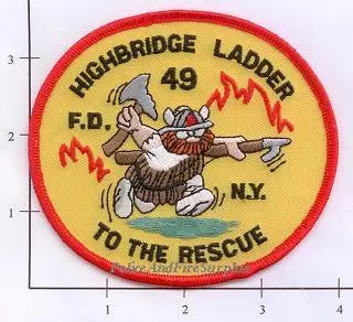 New York City Ladder  49 Fire Patch V1 1