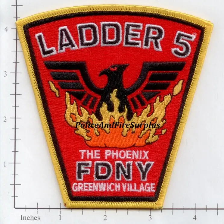New York City Ladder   5 Fire Patch V12 1
