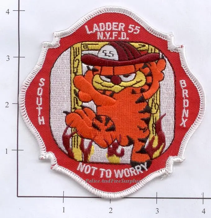 New York City Ladder  55 Fire Patch V2 Garfield 1
