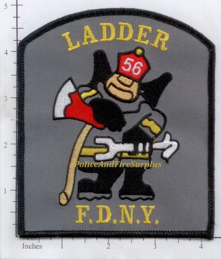 New York City Ladder  56 Fire Patch 1