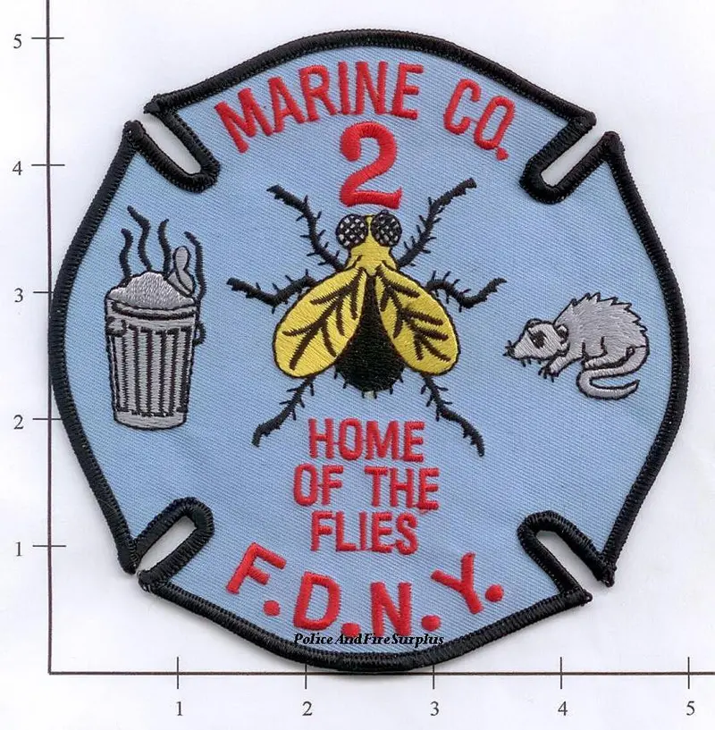 New York City Marine 2 Fire Dept Patch V4 Flies 1
