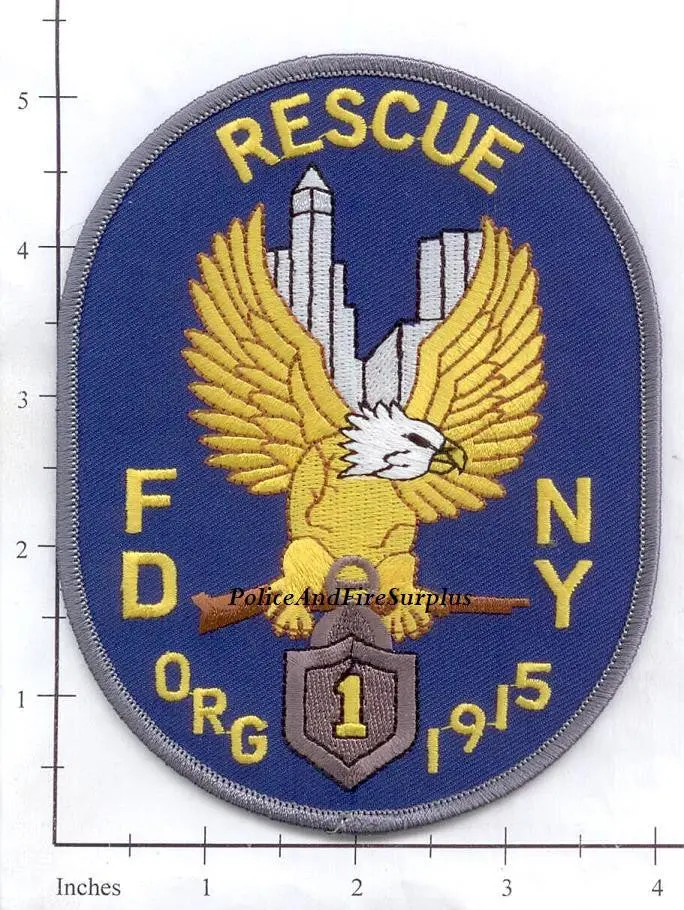New York City Rescue 1 Fire Patch V59 1