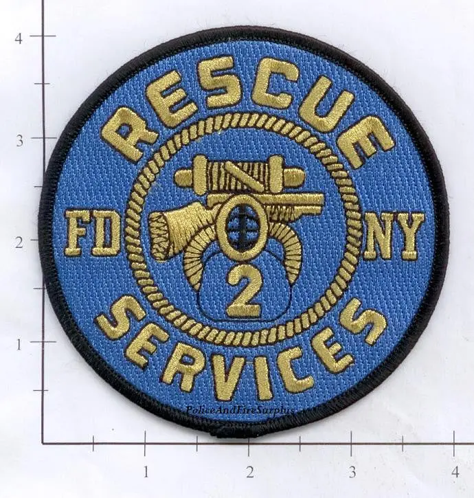 New York City Rescue 2 Fire Dept Patch V17 Services 1
