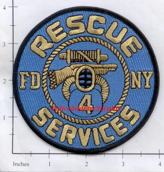 New York City Rescue 4 Fire Dept Patch V72 Services 1