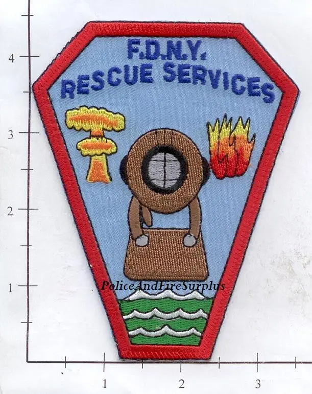 New York City Rescue Services Fire Patch V4 1