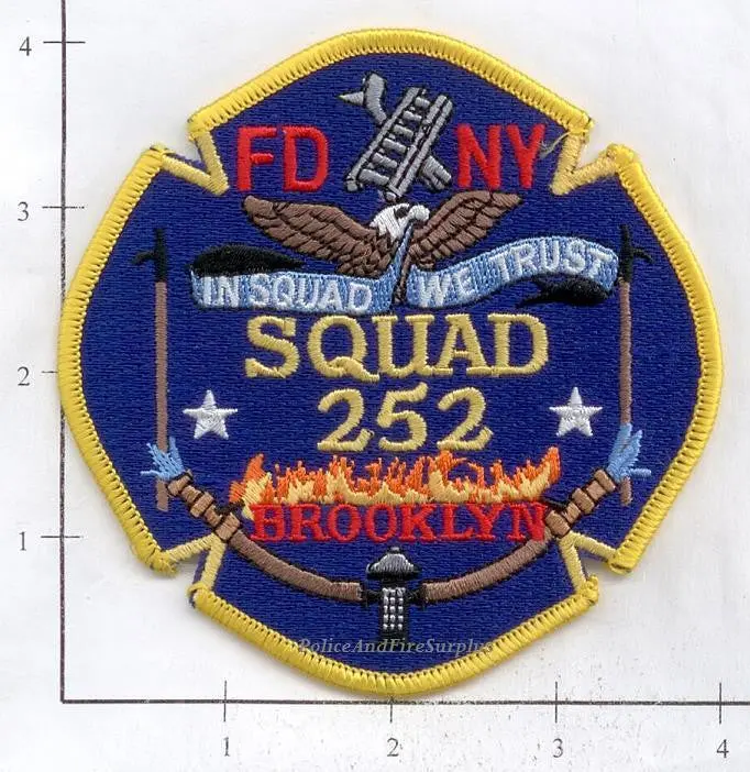 New York City Squad 252 Fire Patch V2 1