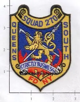 New York City Squad 270 Fire Patch V2 1