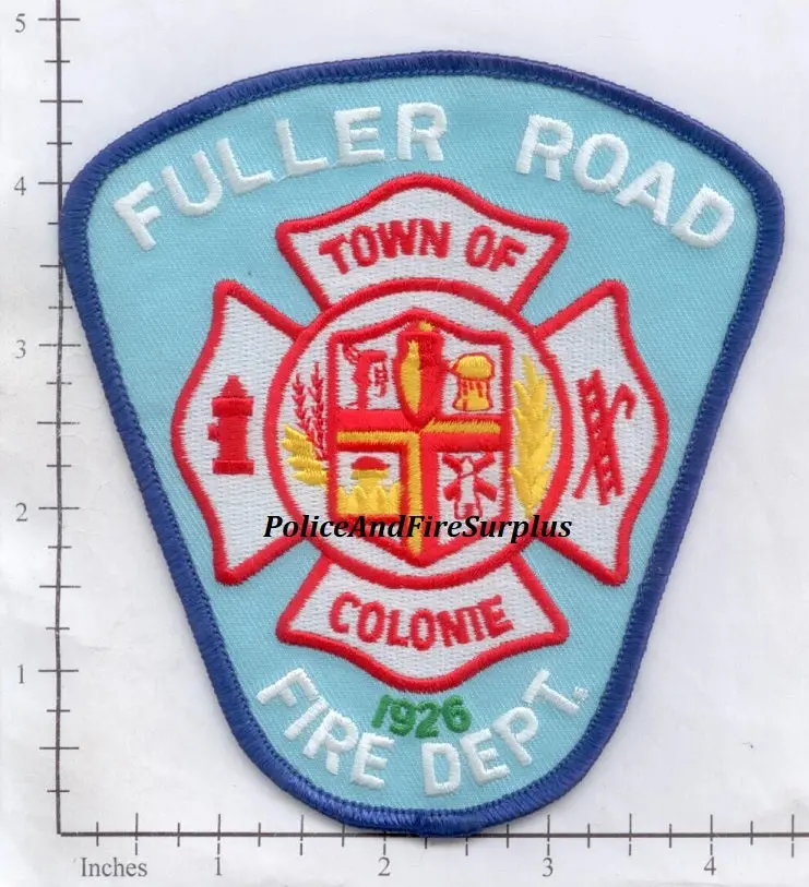 New York - Colonie Fuller Road Fire Dept Patch V2 1