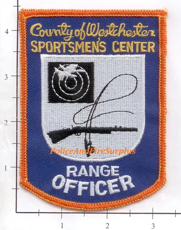 New York - County Of Westchester Sportsmen's Center Range Officer Police Patch 1