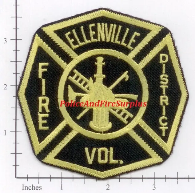 New York - Ellenville Fire District Volunteer Patch 1