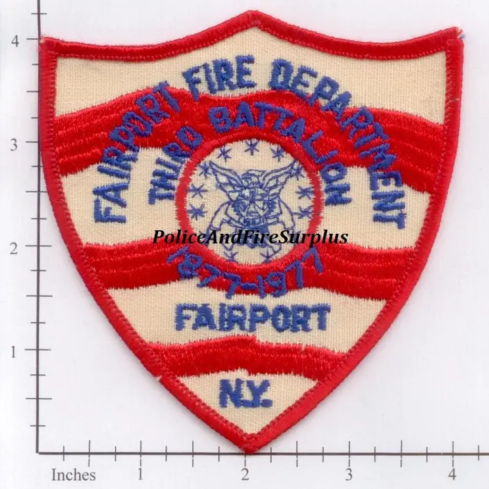 New York - Fairport Fire Dept Patch 1