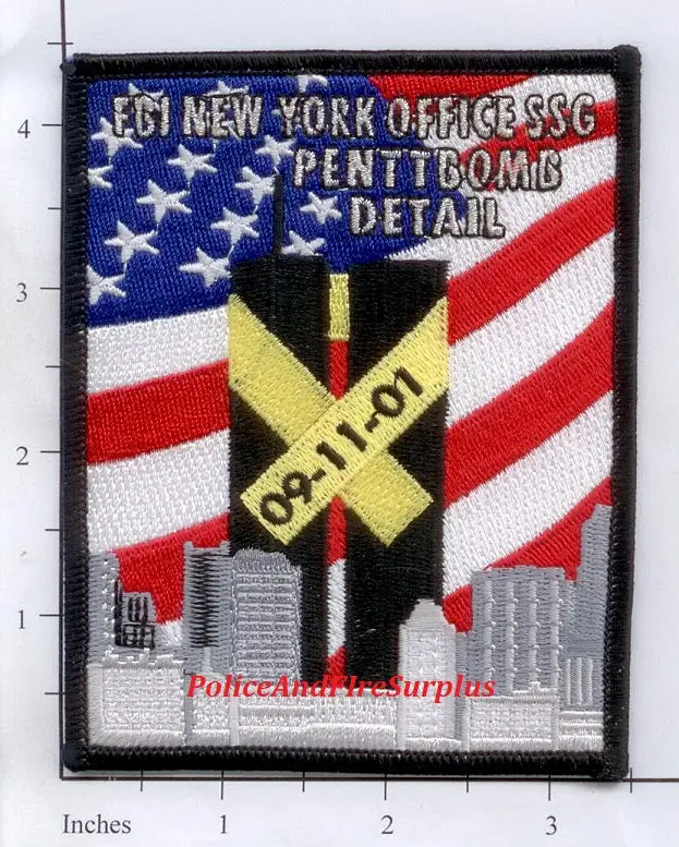 New York - Fbi Ssg Penttbomb Detail Patch V1 1