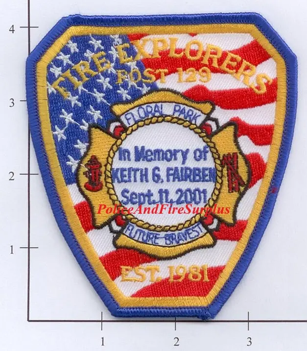 New York - Floral Park Explorer Post 129 Fire Dept Patch 1