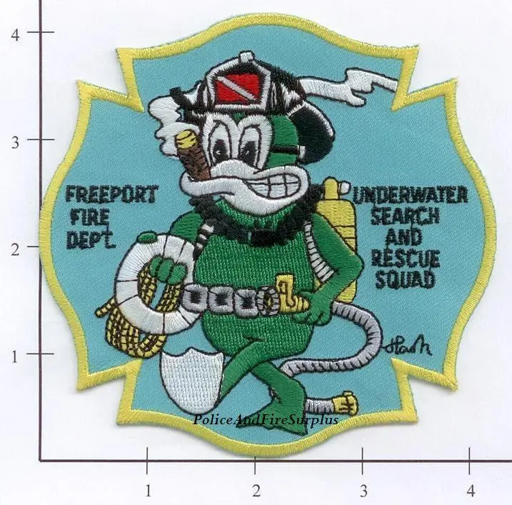 New York - Freeport Underwater Search & Rescue Squad Patch 1