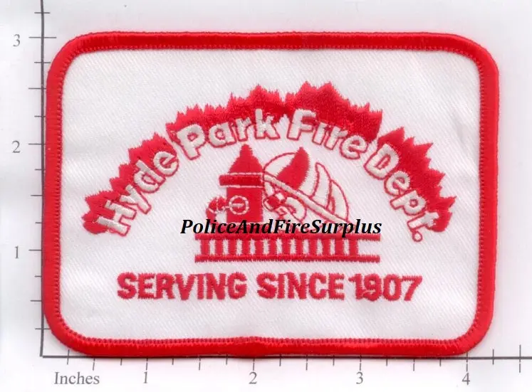 New York - Hyde Park Fire Dept Patch 1