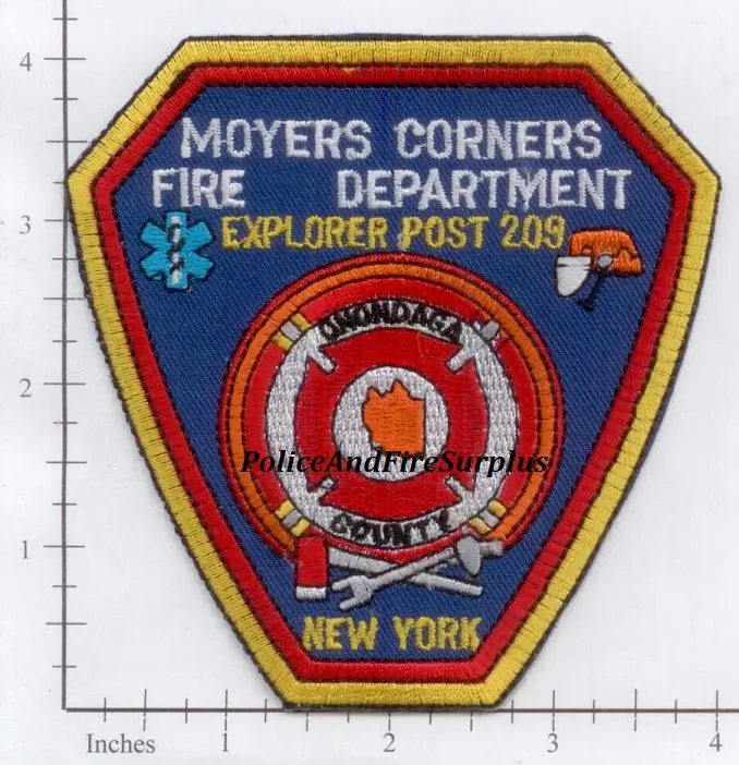 New York - Moyers Corners Explorer Post 209 Fire Dept Patch 1