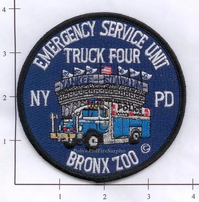 New York - New York City Emergency Service Unit Truck 4 Police Patch V1 1
