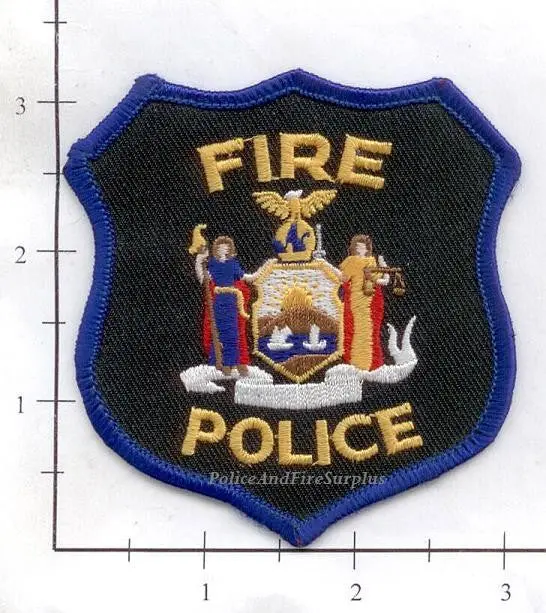New York - New York State Fire Police Dept Patch V2 1