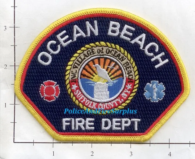 New York - Ocean Beach Fire Dept Patch 1