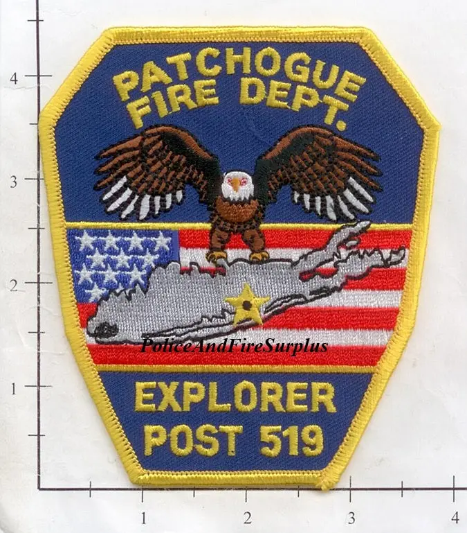 New York - Patchogue Explorer Post 519 Fire Dept Patch 1
