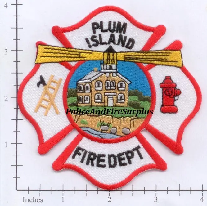 New York - Plum Island Fire Dept Patch 1