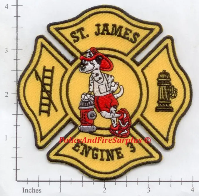 New York - Saint James Engine 3 Fire Dept Patch V1 1
