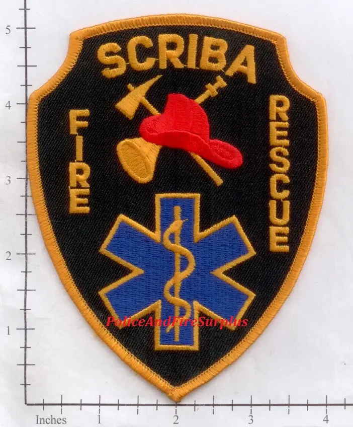 New York - Scriba Fire Dept Patch 1