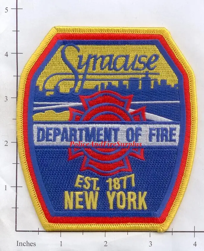 New York - Syracuse Fire Dept Patch 1