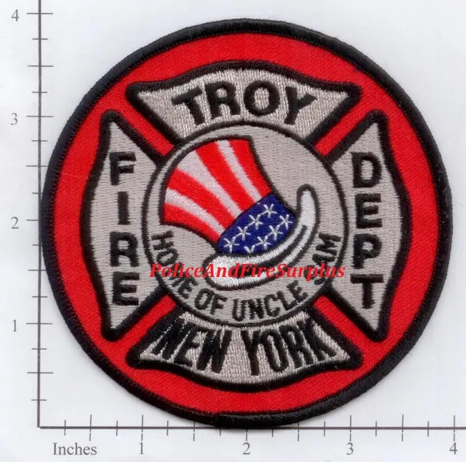New York - Troy Fire Dept Patch V2 1