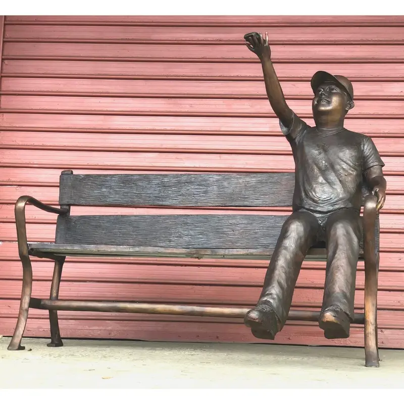 Noah's Inclusive Bench Statue 1