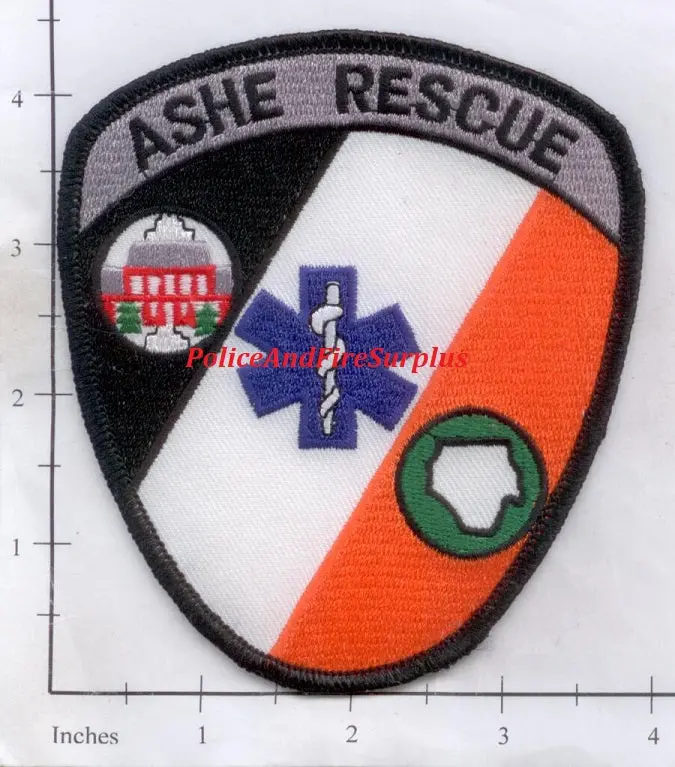 North Carolina - Ashe Rescue Ems Patch 1