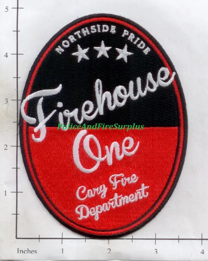 North Carolina - Cary Firehouse 1 Fire Dept Patch 1