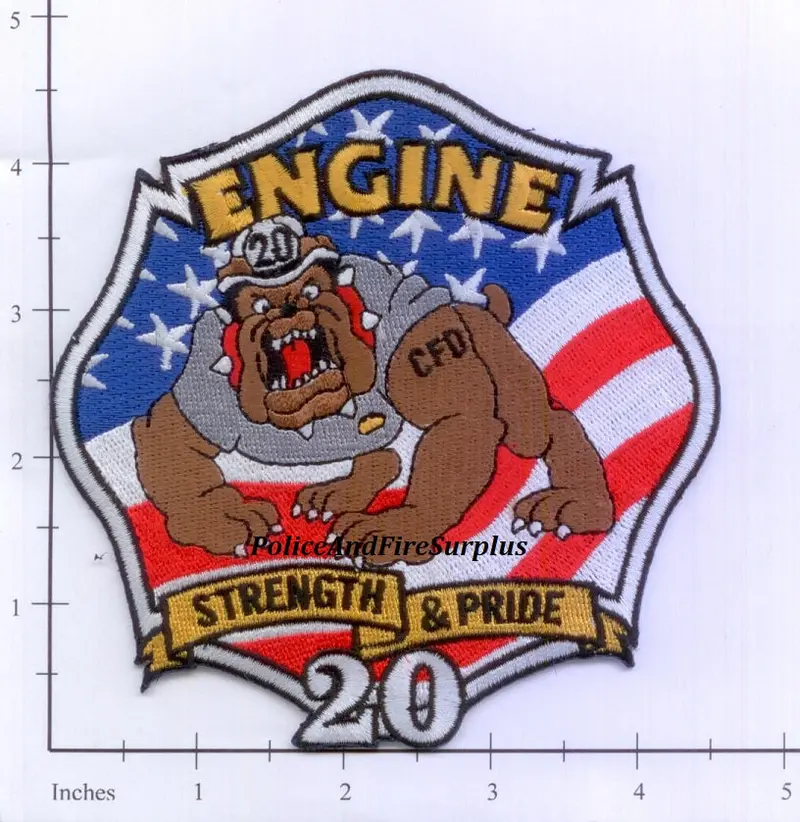 North Carolina - Charlotte Engine 20 Fire Dept Patch 1