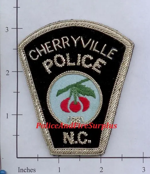 North Carolina - Cherryville Police Dept Patch Bullion 1