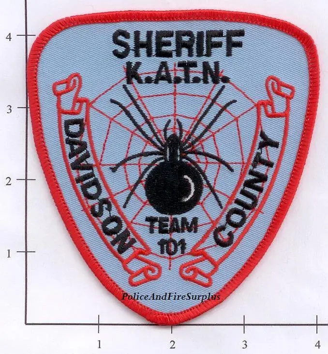 North Carolina - Davidson County Katn Team 101 Sheriff Police Dept Patch 1
