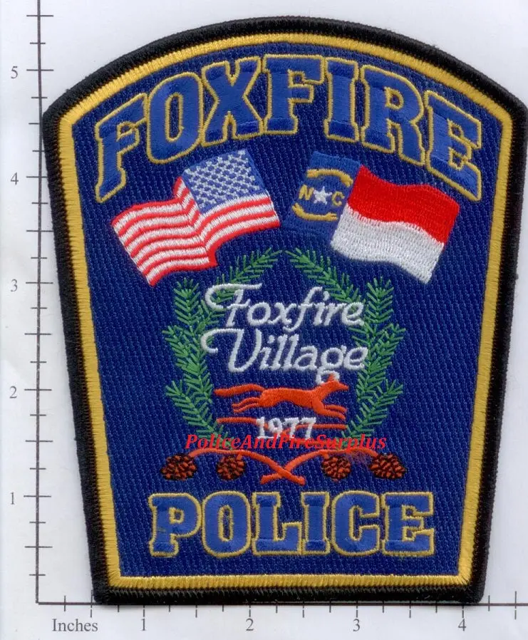 North Carolina - Foxfire Village Police Dept Patch 1