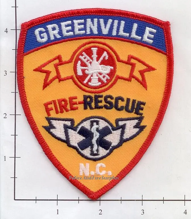North Carolina - Greenville Fire Rescue Dept Patch 1