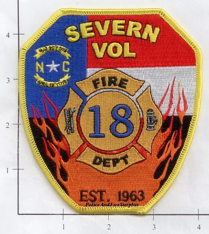 North Carolina - Severn Volunteer Fire Dept Patch 1