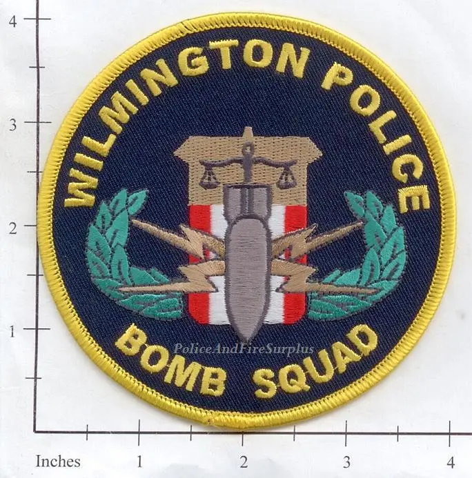 North Carolina - Wilmington Bomb Squad Police Dept Patch 1