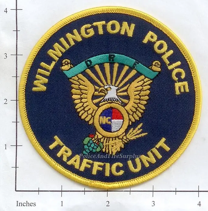 North Carolina - Wilmington Police Traffic Unit Dept Patch 1