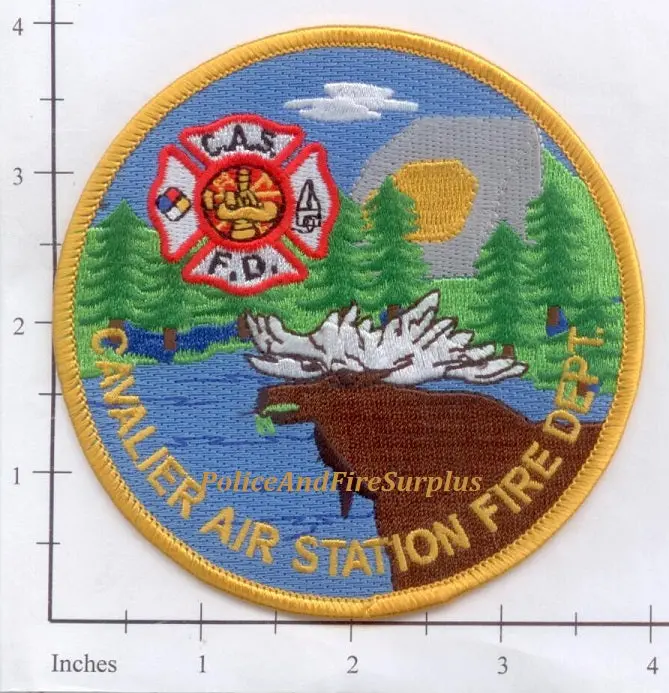 North Dakota - Cavalier Air Station Fire Dept Patch 1