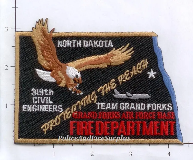 North Dakota - Grand Forks Air Force Base Fire Dept Patch V2 1